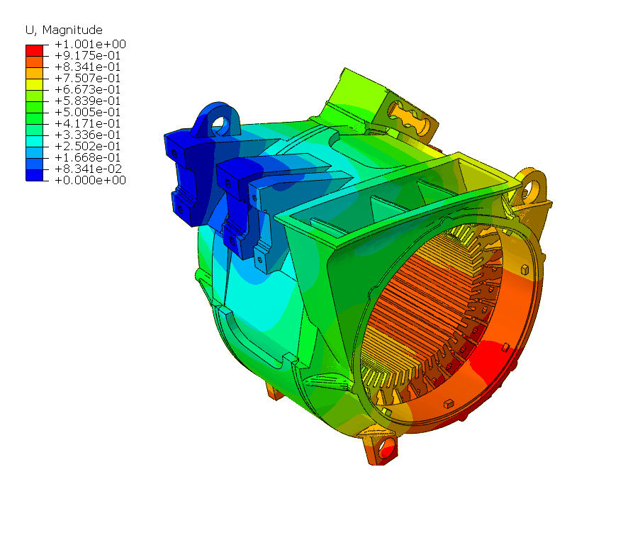 001_异步牵引电机模态提取